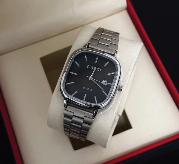 Casio Watch Silver  – كاسيو ووتش فضي