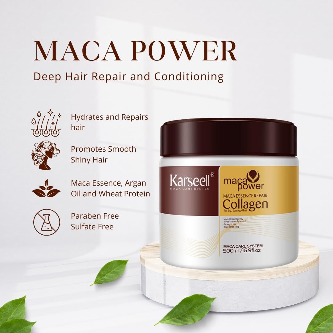 Karseell Collagen Deep Repair Conditioning Hair Mask - 500ml